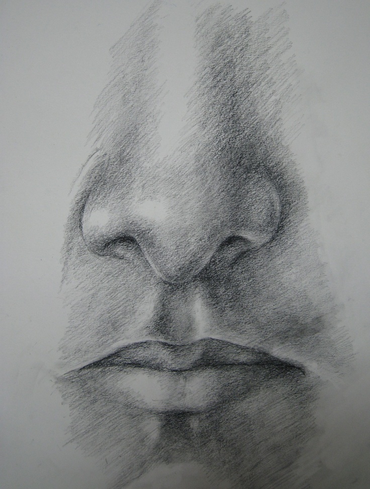 a pencil drawing of a woman's face with her mouth open and eyes closed