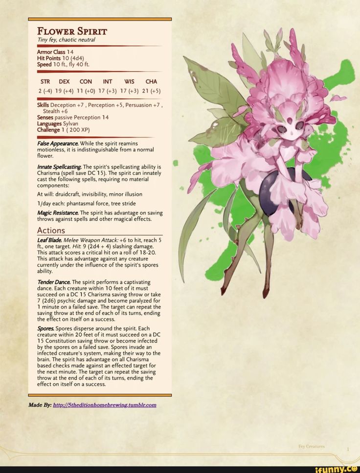 an image of a flower spirit magazine page