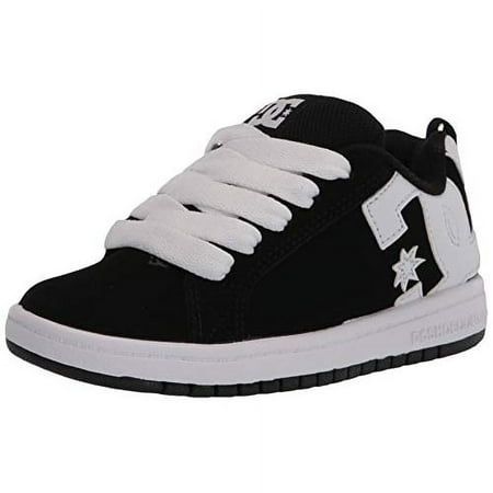 DC Unisex-Child Court Graffik Youth Skate Shoe BLACK/WHITE DCSH COURT GRAFFIK BLACK/WHITE Size: 12 Little Kid.  Age Group: kids. Emo Outfit, Dc Shoes Men, Baggy Outfit Ideas, Emo Style, Gothic Wallpaper, Youth Shoes, Skate Shoe, Boys Sneakers, Dc Shoes