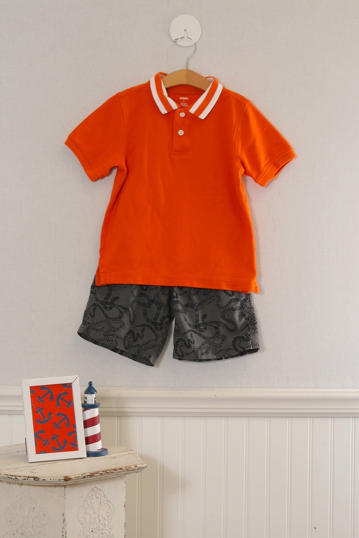 Cute little set by Gymboree, Gap Kids. Great bright orange shirt. Just $10.99 at www.MoxieJean.com Prep School Style, Cheap Kids Clothes, Prep School, Orange Shirt, Gap Kids, Raise Funds, Dressed Down, Bright Orange, Sweater Vest