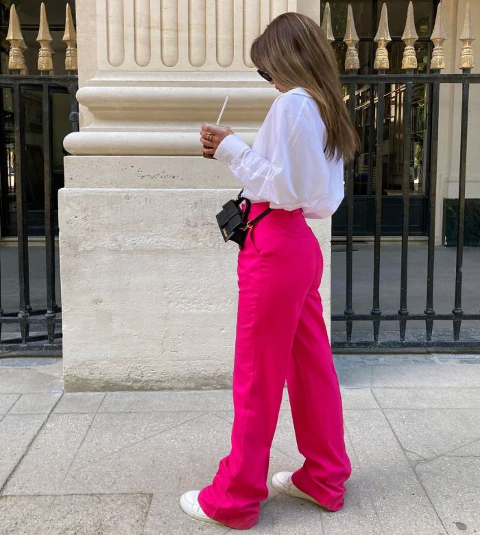 Pink Pants Outfit, Pink Pant, Outfit Elegantes, Outfits Con Jeans, Look Rose, Look Jean, Effortlessly Chic Outfits, Valentines Outfits, Pink Jeans