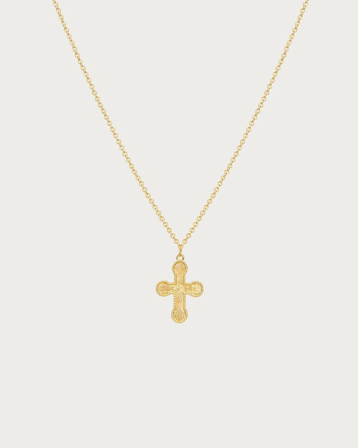 Mini Cross Pendant Necklace | En Route Jewelry | En Route Jewelry Koleen Diaz, En Route Jewelry, Mini Cross, Heart Hair, Hard Metal, Cross Chain, Style Savvy, Small Crosses, Zimbabwe