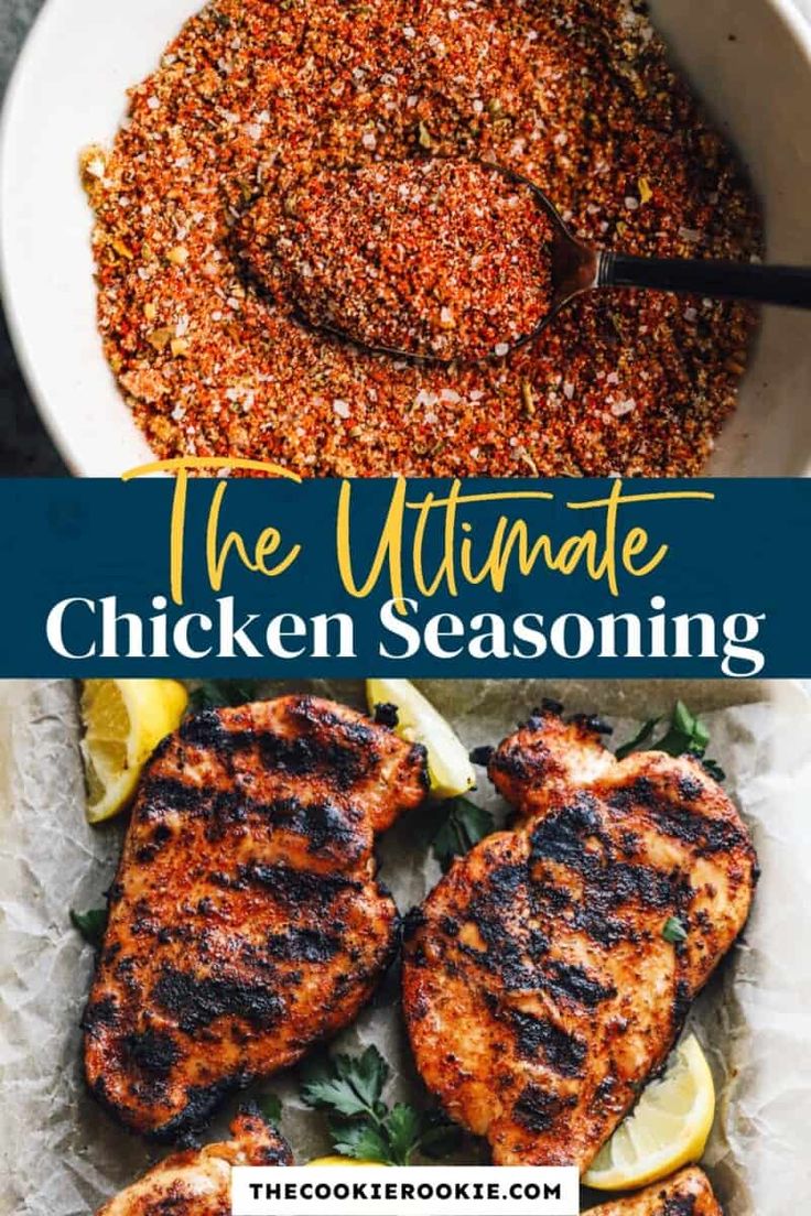 the ultimate chicken seasoning recipe with lemons and herbs