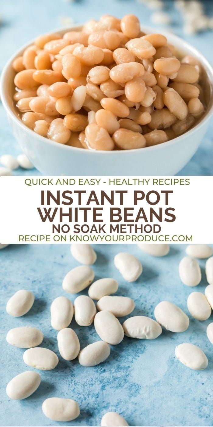 white beans in a bowl with text overlay