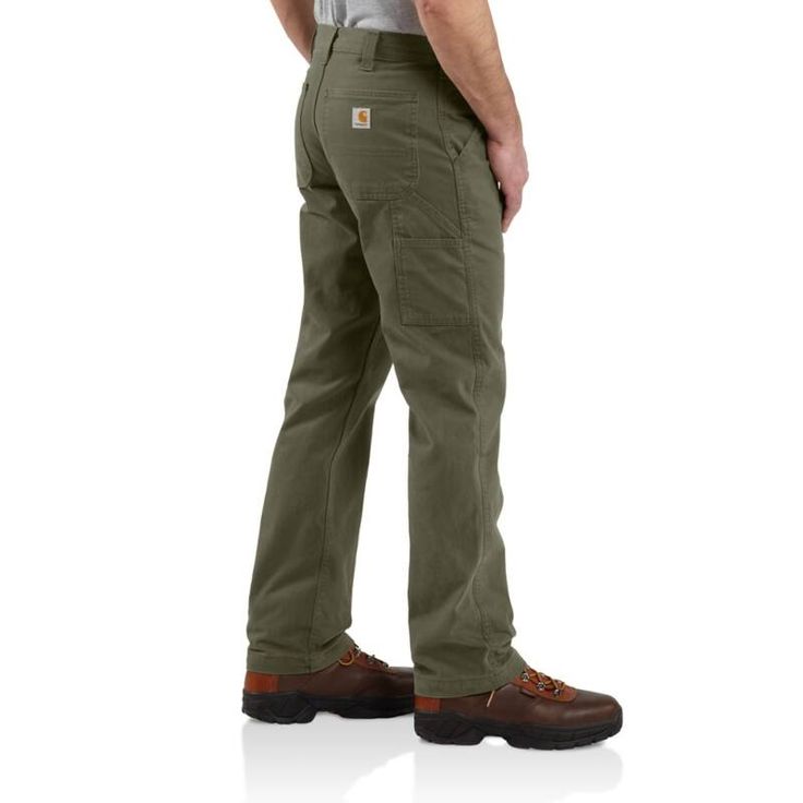 Men's classic work pants in a soft, durable twill.Legendary Carhartt durability meets everyday comfort. These men's work pants are crafted with pre-washed twill with a soft hand for natural movement. A full selection of utility pockets and a hammer loop keep essential tools handy, while our relaxed fit maintains enough room in the seat and thighs for all-day comfort.Features9.25-ounce, 100% cotton ringspun peached twillMore room to move with a comfortable fit through the seat and thigh and a str Carhartt Work Pants, Dress Better, Work Pants Women, Mens Work Pants, Carhartt Pants, Work Jeans, Men Carhartt, Utility Pockets, Essential Tools