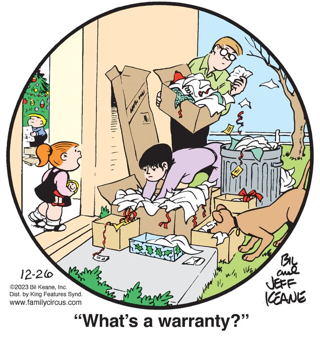 an image of a family moving in to their new home with the caption what's a warrant?