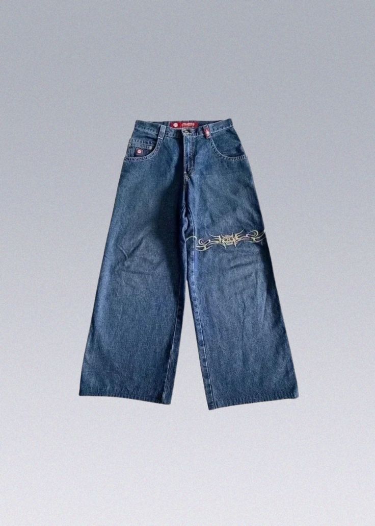 Vintage JNCO Jeans Y2K These Jnco Y2K Jeans feature a classic design that captures the essence of the 2000s fashion scene. With their wide leg, relaxed fit, and distinctive stitching, these jeans are a statement piece that will set you apart from the crowd. The attention to detail in the design ensures an authentic and unique look. - Details: 100% Cotton Super high quality and details Delivery within 2 weeks ☞ View MoreBranded Streetwear