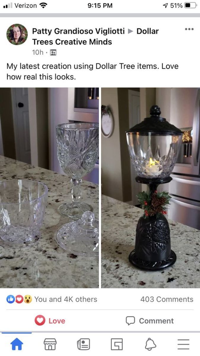 an image of two glass dishes on the counter top and one with pineapples in it