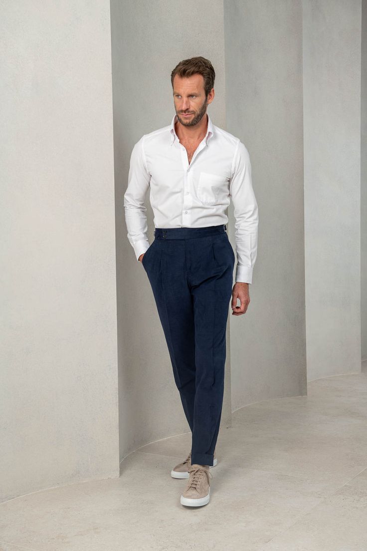 Luxury Denim Trousers "Soragna" Capsule Collection | Made in Italy | Pini Parma Semi Formal Jeans, High Waist Pants Men, Shirt Pant For Men, Mens Pants Fashion Casual, Formal Pant For Men, Men Styling, Buckle Pants, Pants Outfit Men, Mens Casual Dress Outfits