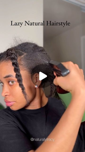 Quick Easy Hairstyles Black Women, Natural Plats Hair, Quick Hairstyles For Black Women Natural Hair 4c, Quick Natural Protective Hairstyles, Flat Twist Hairstyles With Extensions, Styles To Do On Natural Hair, Simple Hairstyle For Natural Hair, Cute Hairstyles For Curly Hair Natural Black, Natural Hairstyles For Black Women Protective Blow Dried