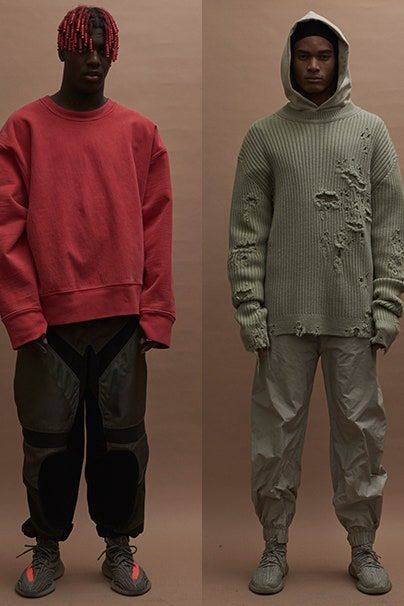 Heider Ackerman, Yeezy Runway, Dystopian Fashion Male, Yeezy Szn, Kanye Style, Yeezy Collection, Yeezy Season 3, Yeezy Fashion, Yeezy Outfit