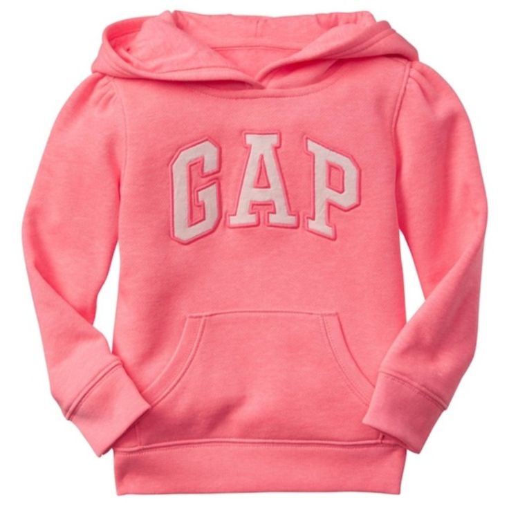 Arch Logo Pullover Hoodie Sweatshirt For Toddler Girls Todder Girl Sizes U-Pick: 3t/3 Years, 4t/4 Years, 5t/5 Years (Sold Out) Color: Pink Pop Neon Gap New With Tag Fabric & Care 60% Cotton, 40% Polyester. Machine Wash. Imported. Overview Long Puff Sleeves With Finely Ribbed Cuffs And Hem. Hood With Jersey Lining. Pullover. Appliqu Arch Logo At Center Front. Kanga Pockets. Soft Fleece Lining. **Smoke Free / Pet Free** New To Poshmark? Sign Up For A New Account Using My Code Shopleposh & Receive Toddler Coats Girl, Gap Logo, Arch Logo, Camo Baby Stuff, Baby Outerwear, Girl Coat, Knit Sweatshirt, Baby Shirts, Baby Gap