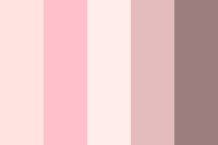 a pink and grey color scheme with vertical stripes