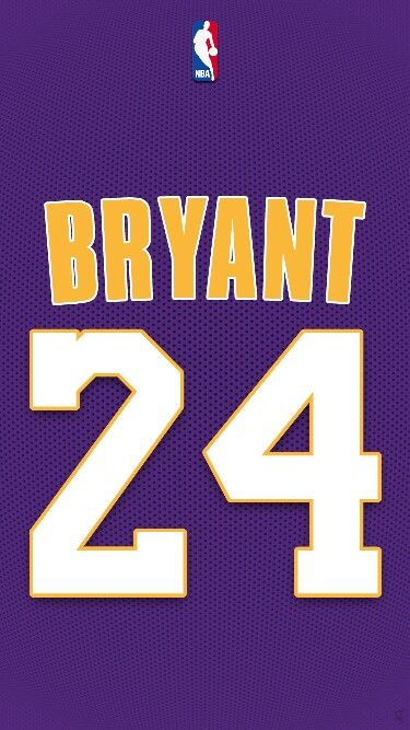 the number 24 jersey for the los lakers basketball team