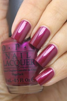 Fall Opi Colors, Rose Nail Polish, Opi Nail Colors, Nails Colors, Colorful Nail Designs, Fall Nail Colors, Fall Nail, Fabulous Nails, Dip Powder