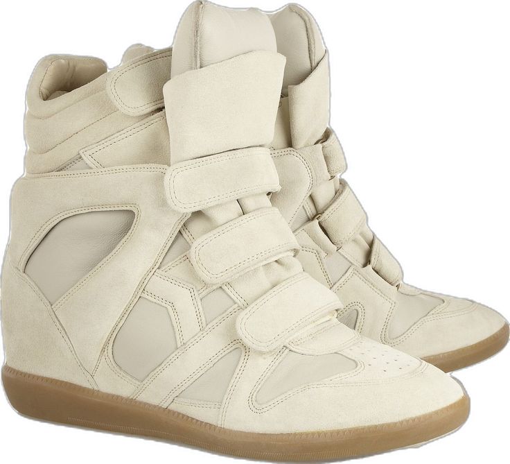 High Top Wedge Sneakers, Isabel Marant Sneakers, Isabel Marant Shoes, Leather High Tops, Wedge Sneakers, Dream Shoes, Suho, Wedge Sneaker, Cute Shoes