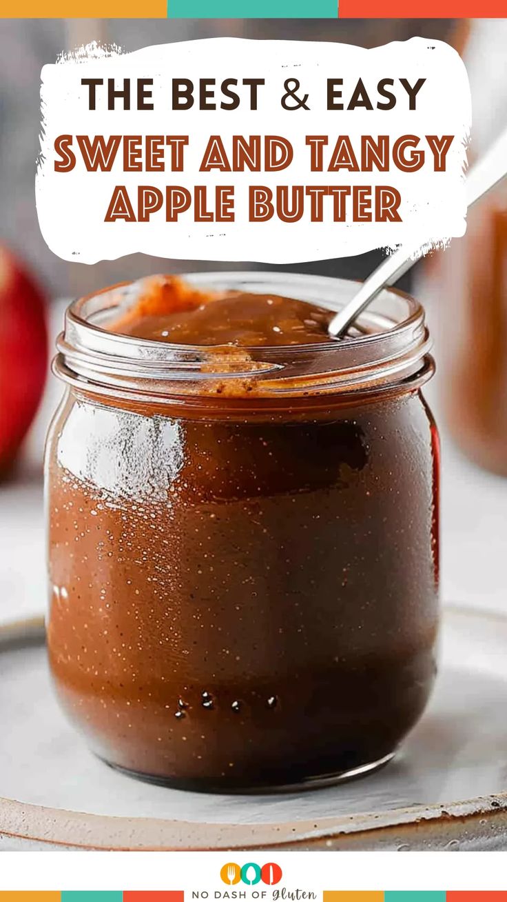 Sweet and Tangy Apple Butter Crock Pot Apple Butter Recipe, Pancakes Simple, Crockpot Apple Butter, Indoor Smoker, Apple Butter Crock Pot, Apple Butter Recipe, Homemade Apple Butter, Homemade Food Gifts, Chop Recipes