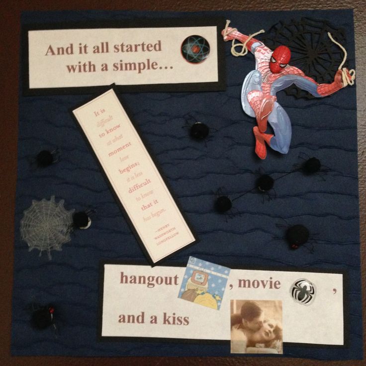 a bulletin board with pictures and magnets on it