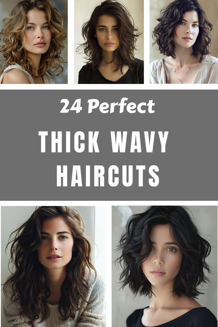 Check out 24 stunning thick wavy haircuts designed to highlight your hair�s natural volume and movement. Whether you love long, flowing waves or short, textured styles, these thick wavy haircuts provide a variety of chic options. Discover the perfect thick wavy haircut to elevate your look and showcase your hair�s beauty. Medium Length For Thick Wavy Hair, Very Thick Wavy Haircuts, Long Bob Haircuts Thick Wavy Hair, Wavy Mid Length Hair Styles, Medium Haircut For Thick Wavy Hair, Mid Length Hair Thick Wavy, Layered Hair Naturally Wavy, Hairstyles For Fine Frizzy Hair, Layered Haircuts For Wavy Thick Hair