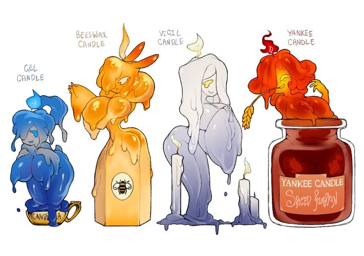 an image of some cartoon characters with candles in front of them and the words danger candle written on it