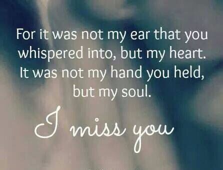 an image with the words miss you written in white on it and a blue background