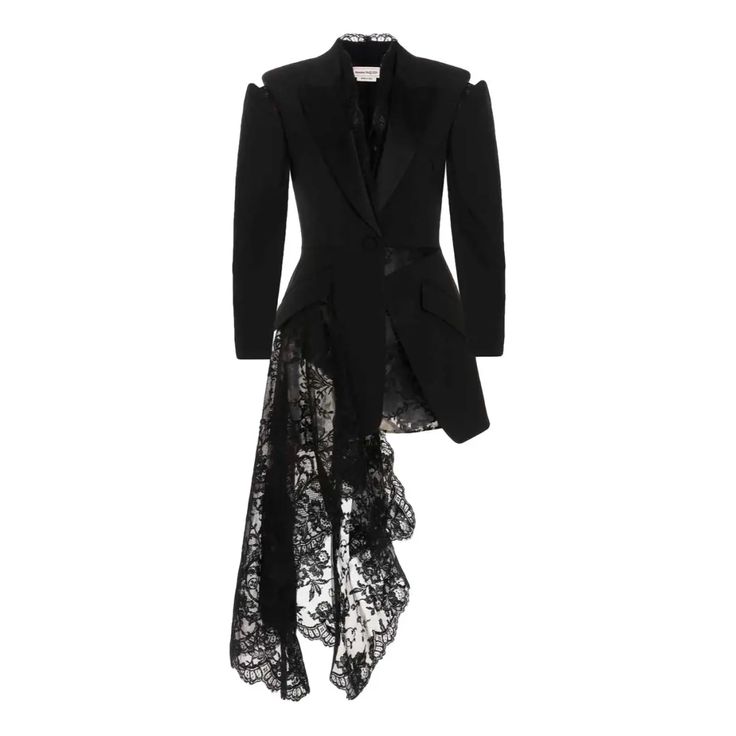 ALEXANDER MCQUEEN Women Jackets - Vestiaire Collective Corset Jacket, Mcqueen Fashion, Lace Jacket, Kpop Fashion Outfits, Stage Outfits, Wool Blazer, Luxury Outfits, Evening Wear, Blazer Jacket