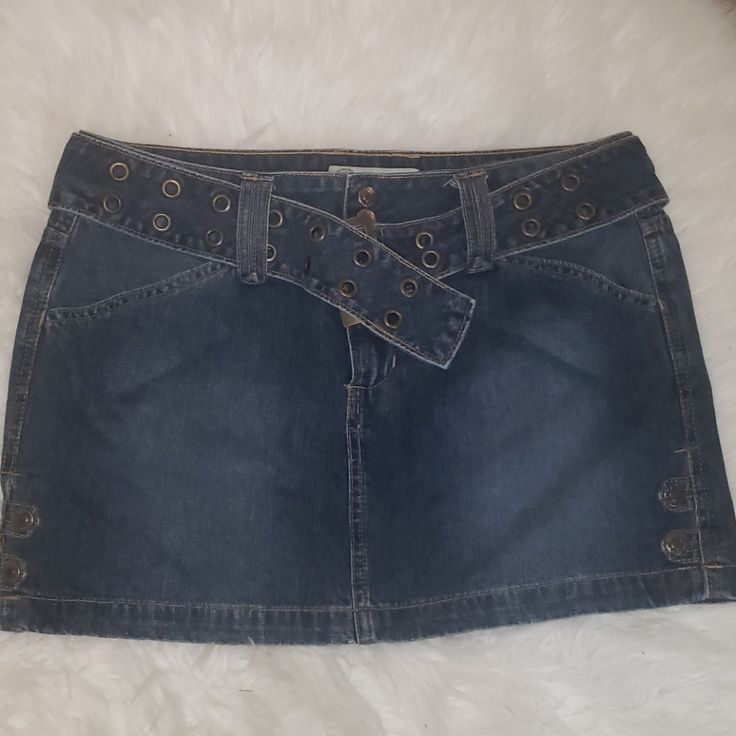 Authentic Jeanswear Hipster Denim Mini Skirt W/Belt And Bit Of White Wash. Beautiful Button Design On The Sides. Perfect Summer Skirt, Like New. Worn Maybe Once. 16"W X 13"L And It's A Stretch Material Fitted Dark Wash Skirt With Belt Loops, Fitted Denim Skirt With Belt Loops In Denim Blue, Casual Dark Wash Denim Skirt With Belt Loops, Casual Blue Skirt With Belt Loops, Casual Dark Wash Mini Skirt With Belt Loops, Fitted Medium Wash Mini Skirt With Belt Loops, Casual Blue Denim Skirt With Belt Loops, Fitted Denim Skirt With Belt Loops, Casual Blue Mini Skirt With Belt Loops