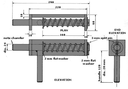 the drawing shows an electric device and its components