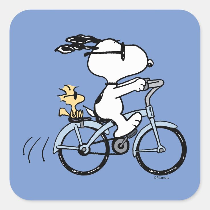 a cartoon dog riding a bike with the words auffins wochenende