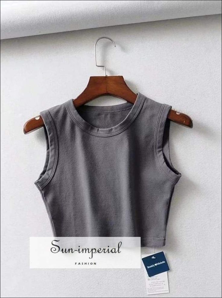 PLEASE CHECK SIZE CHART FOR EACH ITEM INDIVIDUALLY IN THE ITEM'S DESCRIPTION - CLOTHING MAY RUN SMALL/SHORT AS IT IS ASIAN SIZE !IF YOU FIND THAT THE LISTING PAGE IS MISSING A SPECIFIC SIZE CHART FOR THE ITEM PLEASE CONTACT US : info.sunimperial@gmail.com How to measure Material:COTTON Material:Spandex Item Type:Tops Tops Type:Tank Tops Fabric Type:JERSEY sun-imperialJK1904191 Gender:WOMEN Decoration:NONE Style:Casual Pattern Type:Solid Clothing Length:Short size Chest width (cm) Body length (cm Imperial Fashion, Top Street Style, High Neck Crop Top, Solid Tank Tops, High Street Fashion, Summer Crop Tops, Knitted Tops, Womens Tops Summer, Solid Clothes