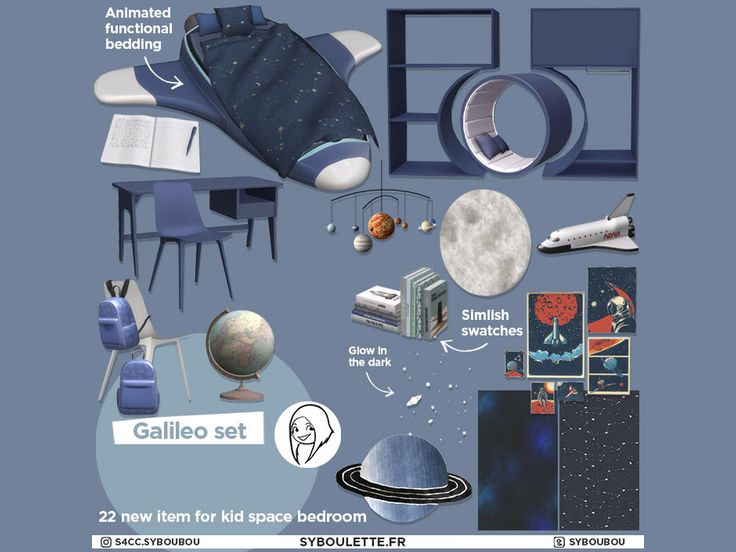 an image of the interior of a space station with various items and objects in it