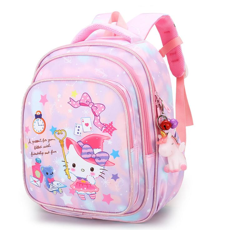 Rainbow Gradient Schoolbag – Dreamland Fairy Kawaii School Bag For End Of School Year, Playful Nylon Bags For Back To School, Cartoon School Bags For End Of School Year, Cartoon Rectangular School Bag, Pink Cartoon Backpack For School, Playful School Backpack Shoulder Bag, Playful Nylon Backpack, Playful Backpack Shoulder Bag For School, Multicolor Cartoon Bag For Back To School