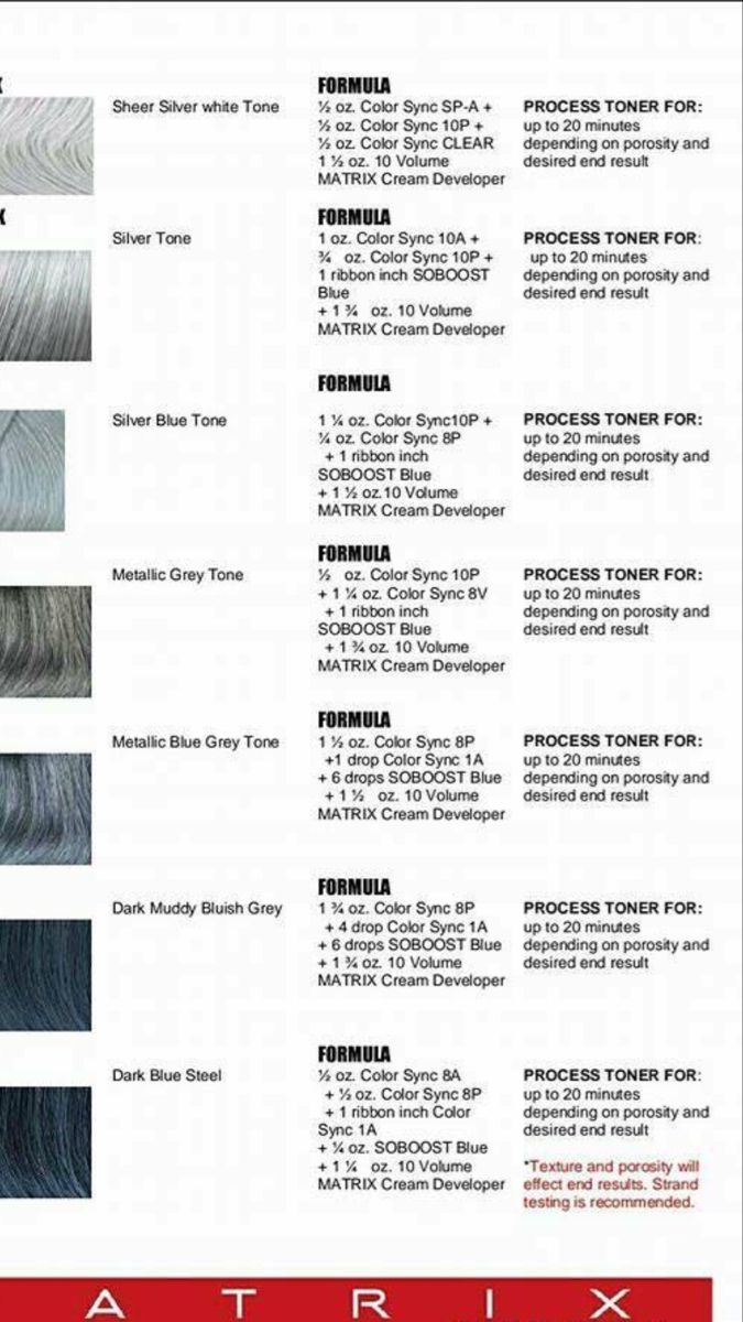 Socolor Matrix Chart, Matrix Socolor Chart, Matrix Color Chart, Matrix Hair Color Chart, Silver Hair Color Formula, Hairstylist Tips, Matrix Hair Color, Hair Color Swatches, Diy Hair Dye