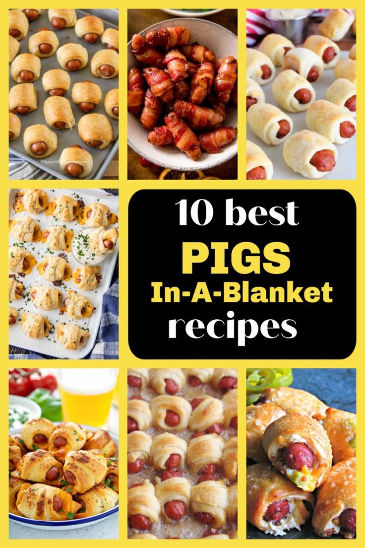 10 best pigs in a blanket recipes