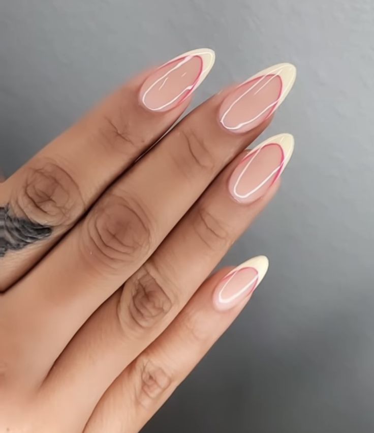 Em Nails, Pink Tip Nails, Acrylic Nails Nude, Fake Nails Designs, Summery Nails, Work Nails, Blush Nails, Classy Acrylic Nails, Cute Gel Nails