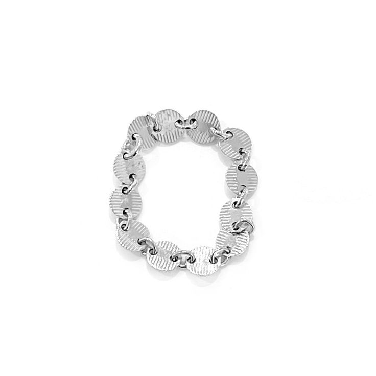 The handcrafted Chain Ring is simple, understated and comfortable making it great for everyday wear. Looks great stacked with your TL favorites or all alone!Features Available in Sterling Silver and 14k Gold Filled Can be worn everyday Please note: all items are handmade to order unless noted as 'Ready To Ship' in the product name. Please allow up to 5-10 business days for your piece to be made and an additional 2-5 business days for shipping. Minimalist Silver Midi Rings With Adjustable Chain, Silver Metal Chain Ring For Everyday, Everyday Silver Metal Chain Ring, Minimalist Metal Rings With Adjustable Chain, Silver Rings With Adjustable Chain For Everyday, Minimalist Metal Chain Promise Ring, Minimalist Adjustable Sterling Silver Chain Ring, Adjustable Minimalist Sterling Silver Chain Ring, Adjustable Metal Ring Jewelry