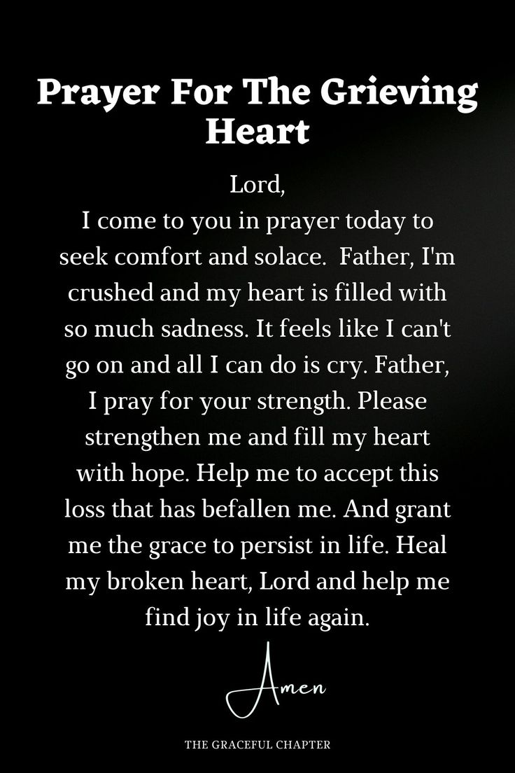 Prayer for the grieving heart Prayer For Deceased, Comforting Prayers, Prayer For A Friend, Vertrouw Op God, Prayer For Comfort, The Graceful Chapter, Quotes Facebook, Everyday Prayers, How To Pray