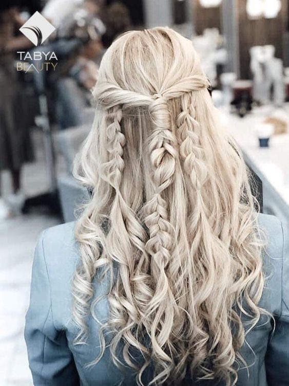 Viking Wedding Hair With Veil, Viking Wedding Hair, Wedding Hair Colors, Beautiful Braided Hair, Viking Hair, Wedding Hair Inspiration, Hair Braid, Hair Up Styles, Good Hair Day