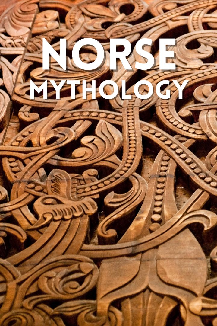 Norse mythology text on a Viking Age pattern. Odin Norse Mythology, Norse Myth, Viking Life, The Vikings, Nordic Countries, Viking History, Witchy Stuff, Dark Elf, Norse Mythology