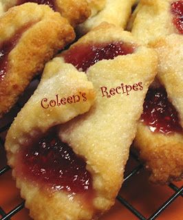 several pastries sitting on top of a cooling rack with the words cooked's recipes below them