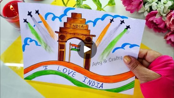 a person holding up a card with india on it and the words i love india