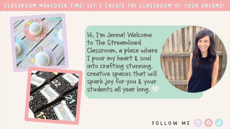 The Streamlined Classroom | Classroom Decor and Organization