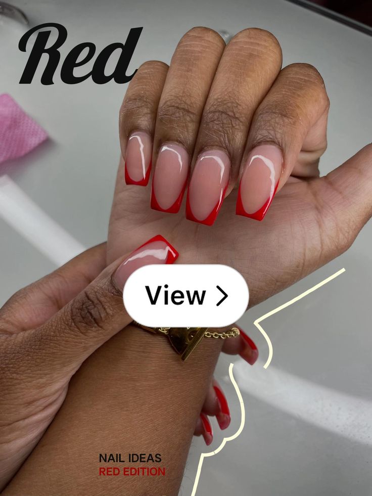 Lemon8 · Red  · @Paris Nailed it Paris Nails, Nailed It, Nail Trends, Red Nails, Nail Inspo, Paris, Nails, Red