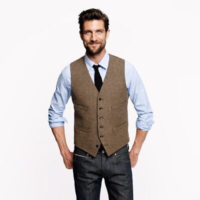 Brown Suit Vest, Mens Tweed Vest, Brown Suits For Men, Groom Vest, Mens Dress Vests, Wedding Vest, Men Waistcoat, Wedding Waistcoats, Wool Waistcoat