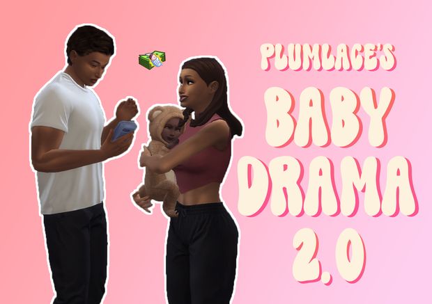 a man holding a baby next to a woman with the caption pumbaces baby drama 2 0