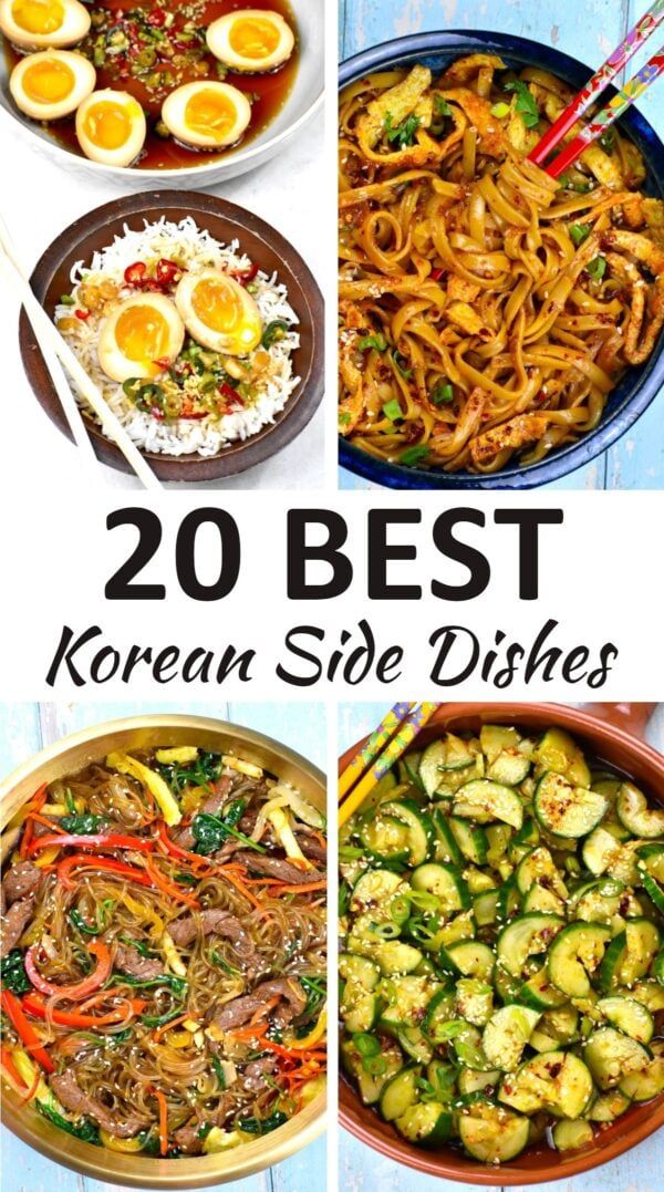 the top 20 best korean side dishes