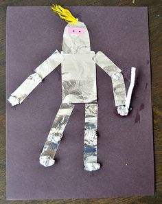 a paper doll made to look like a person