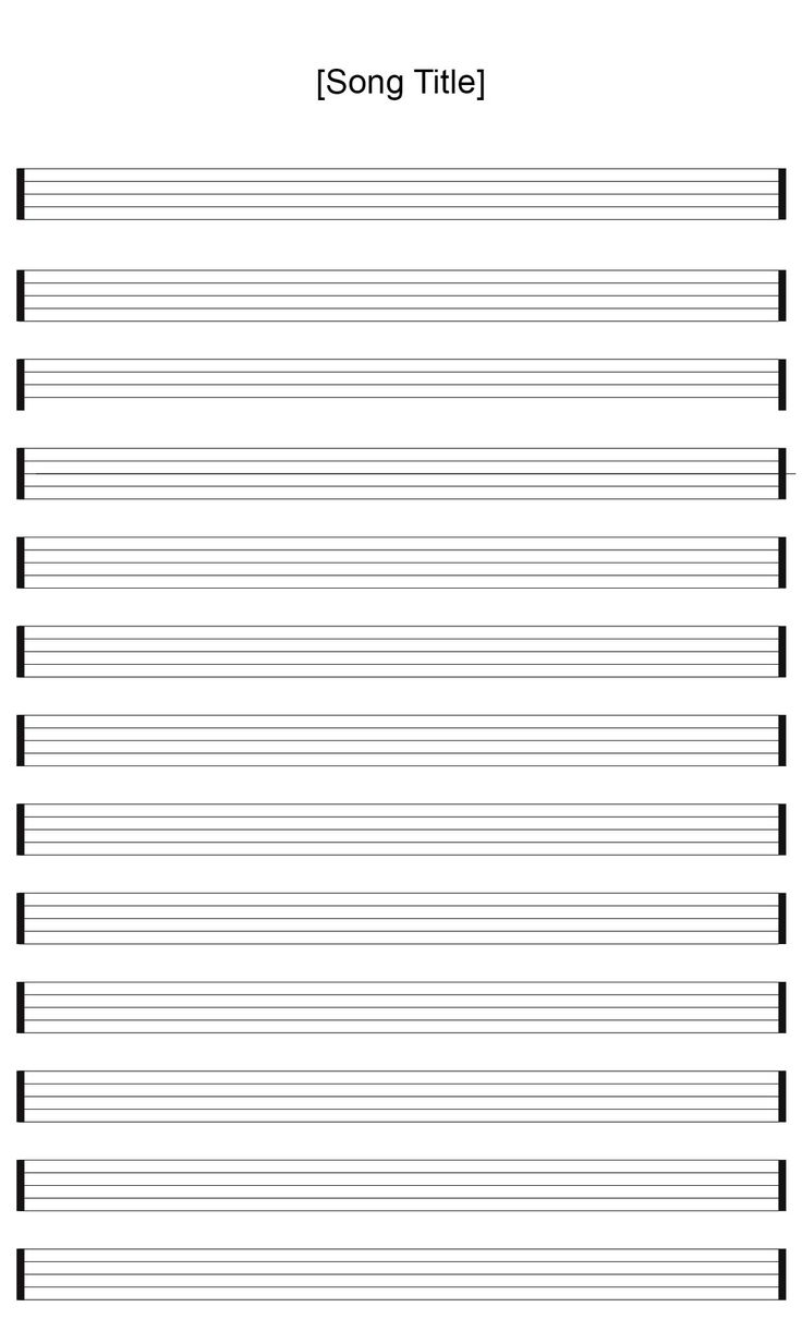 a sheet music paper with the words song title