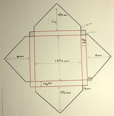 a drawing of a diamond with measurements for the area in between it and its base