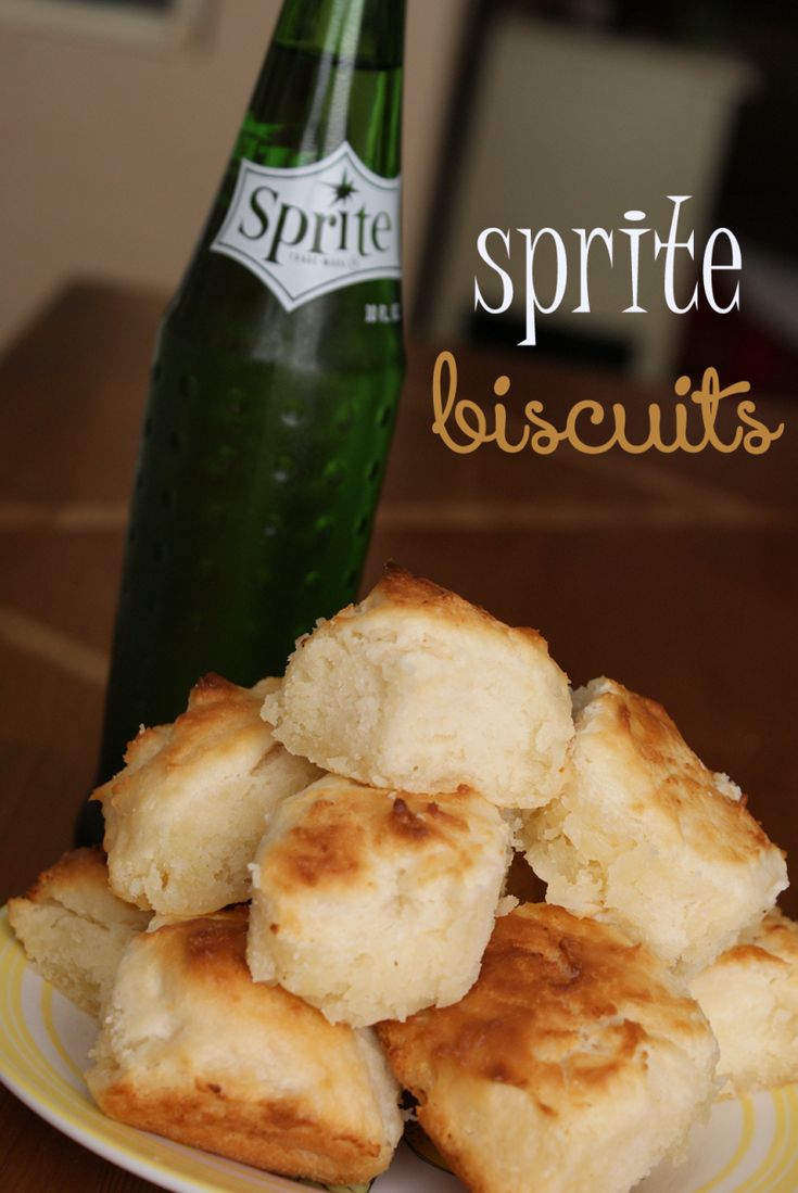 Bisquick Biscuits Sour Cream, Sprite Biscuits With Flour, Jiffy Biscuit Mix Recipes, Sprite Rolls, Sprite Biscuits, Sprite Recipe, Recipes For Biscuits, Bisquick Biscuits, Yummy Biscuits